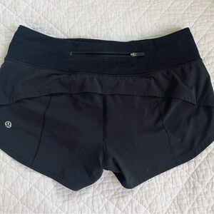 lululemon athletica Women's Jet Black Athletic Shorts